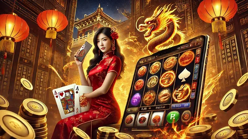 Suasana visual permainan slot untuk eksplorasi mobile di GEBYAR4D